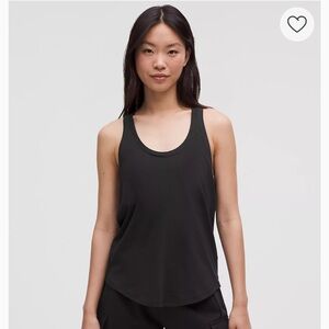 Lululemon Athletica Black Women's Tank Top Pleated